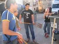 Raúl, Pili, Juanjo y Ana Isabel