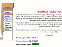 Web de Jorcas hacia el 2001