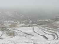 Jorcas nevado desde la Muela